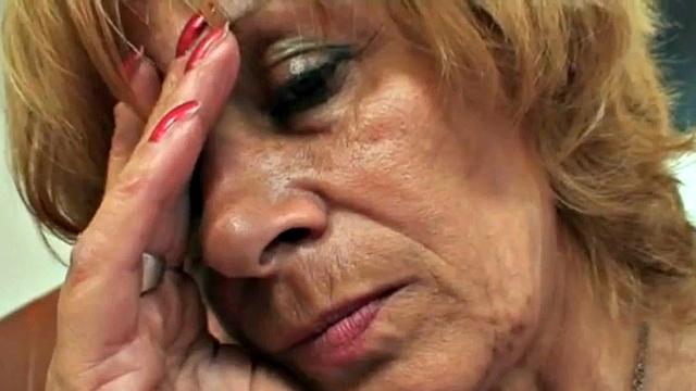 Old Men and Wife Threesome Fucking with Teen