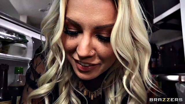 Kenzie Chooses Cock Over Dishes