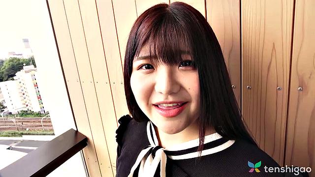 Madoka Watanabe is a student looking for some fun today at Tenshigao