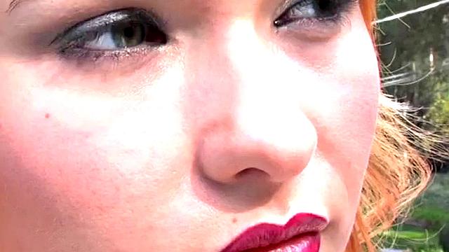 Katja Kassin gets face splattered with cum after fuck