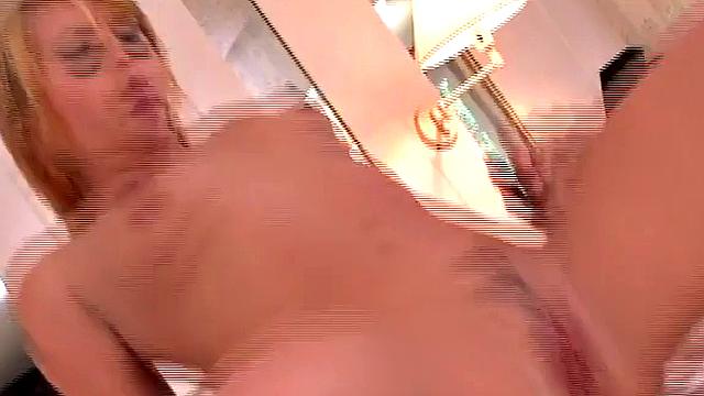 Katja Kassin gets face splattered with cum after fuck