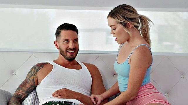 Get off with CFNMasturbation - a kinky dildo play with cumming and kissing