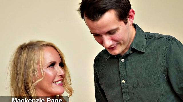 British Mackenzie Page gets into all kinds of fuck positions