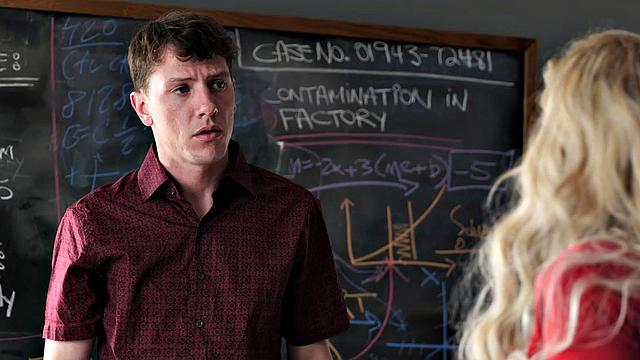 Big tit professor Casca Akashova fucks student on desk after breakup