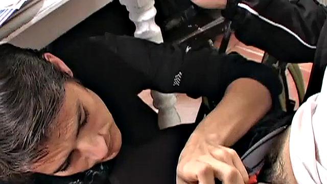 Real Spanish twinks fucked in barebacking orgy