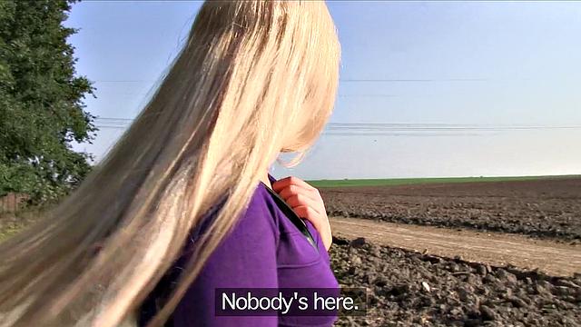 Teen Blonde with Real Big Boobs