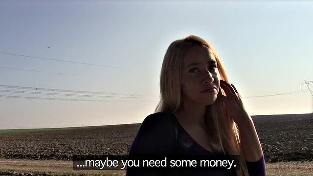 Teen Blonde with Real Big Boobs