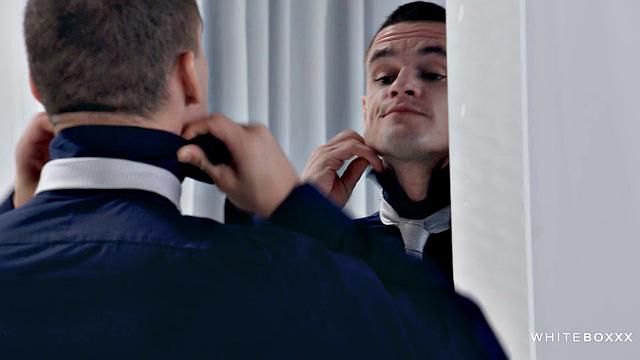 Blonde girlfriend relaxes with sex