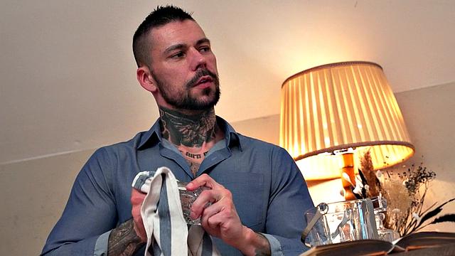 Stepmom with stepson at home