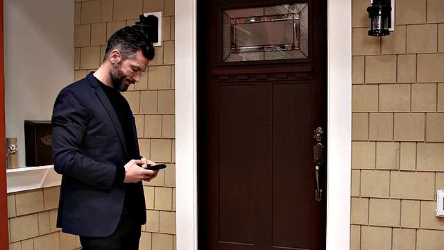 Pussylicked hairy perky titted MILF enjoys sex on couch