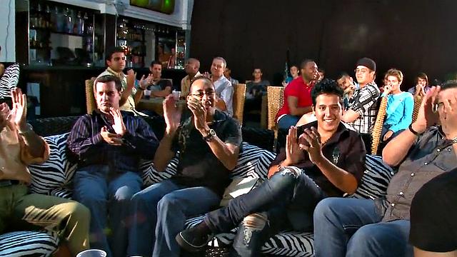 Real male stripper sucked by strangers at party