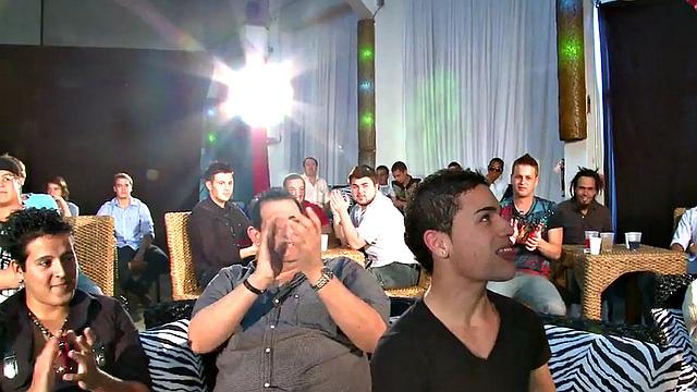 Real male stripper sucked by strangers at party