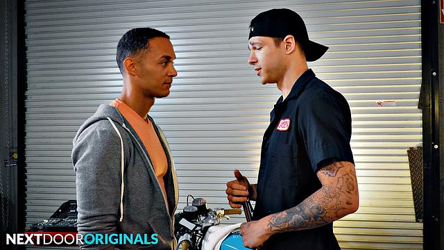 NextDoorStudios - Cocky Prick Poked By Hot As Fuck Mechanic