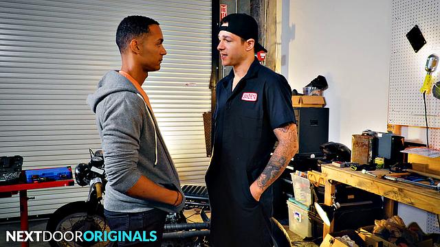 NextDoorStudios - Cocky Prick Poked By Hot As Fuck Mechanic