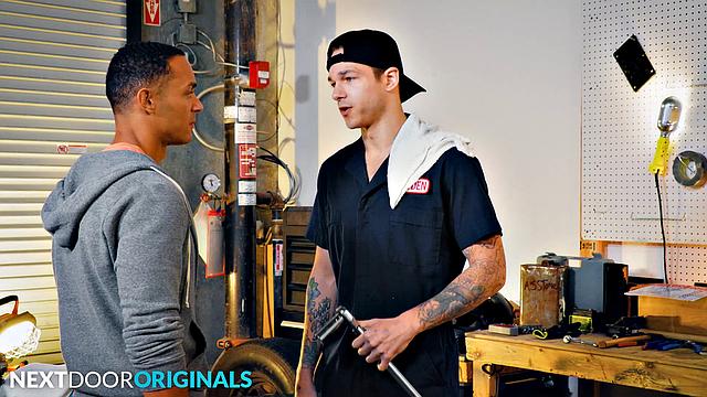 NextDoorStudios - Cocky Prick Poked By Hot As Fuck Mechanic