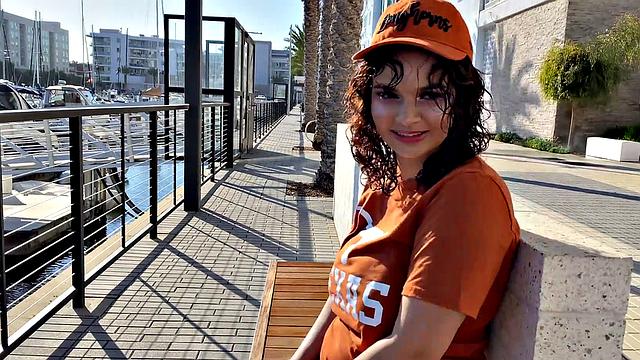 Crystal Gets Long Horn