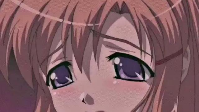 Horny busty anime teen gets tight pussy fucked