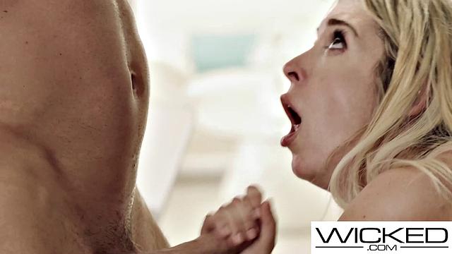 Wicked - Hot Blonde Bombshell Gets Fucked Fast & Deep
