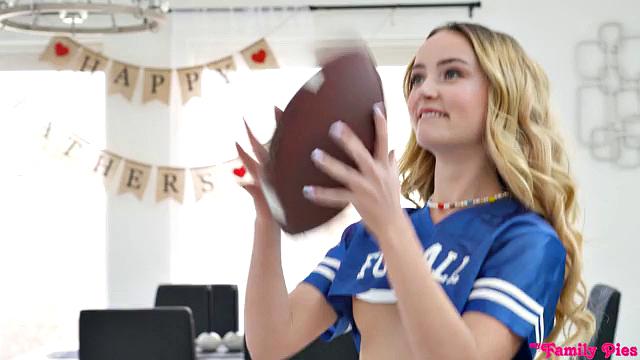 Playing With Stepdads Balls On Father's Day