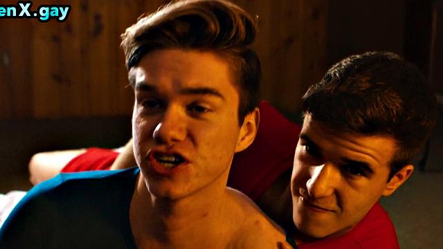 Manly stud barebacks BF's skinny ass on wintering