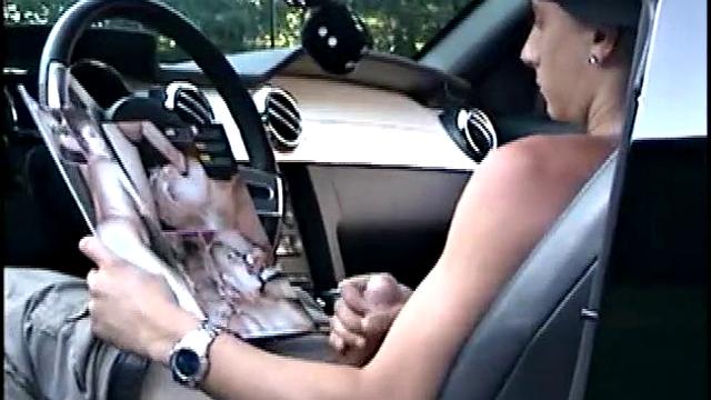 Straight Cory Gets Public Blowjob