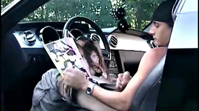 Straight Cory Gets Public Blowjob