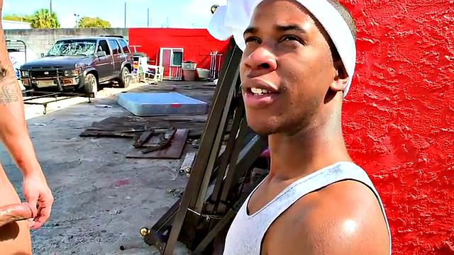 White dude dominates BBC in wild anal sex with tattooed dude