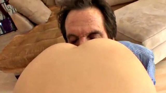 Cock hungry stepteen slut dines on dick