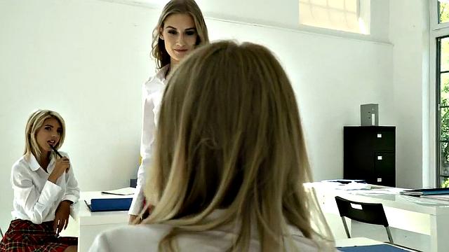 Watch these kinky lesbians play with sex toys in their tight buttholes