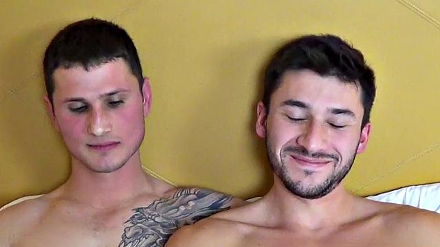 Homemade stud rimmed and barebacked by BF at casting