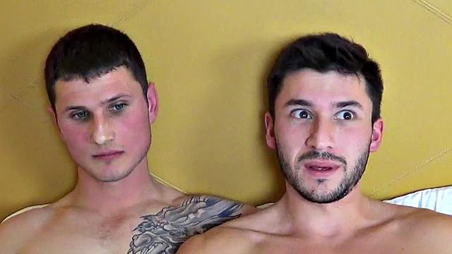 Homemade stud rimmed and barebacked by BF at casting