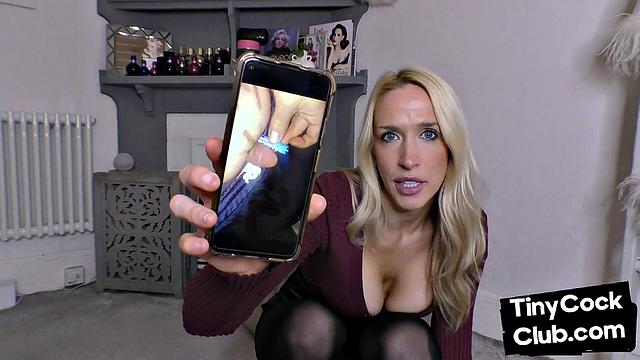 SPH domina fucked in front of fat loser