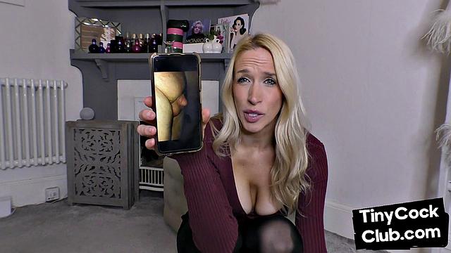 SPH domina fucked in front of fat loser