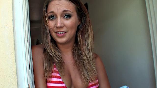 Stacey Hopkins gets her tan lines on in a hot bikini fuck