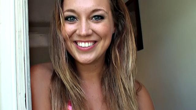 Stacey Hopkins gets her tan lines on in a hot bikini fuck