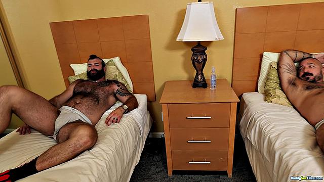 Hairy Biker Friends Bareback - Alessio Romero & Macho Dog