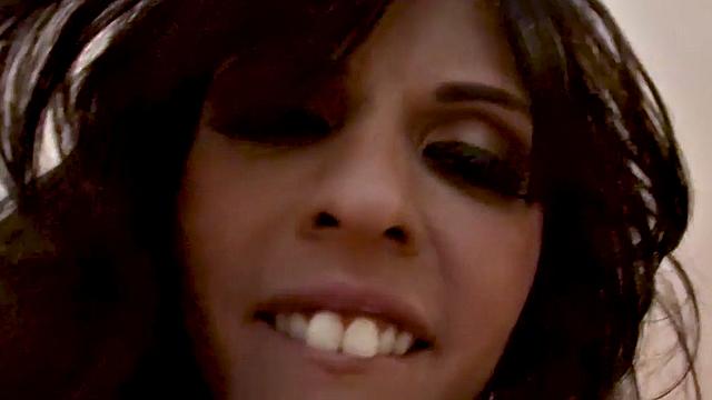 Brunette MILF gets POV stuffed in both holes after teasing