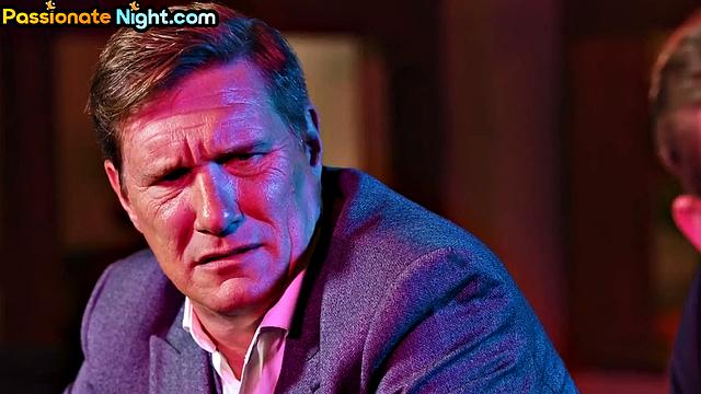 Big-titted cock-hungry bitch cocksucking