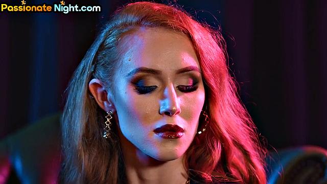 Big-titted cock-hungry bitch cocksucking