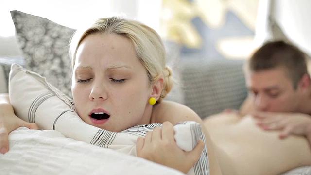 Mirta in the love of a blonde slut