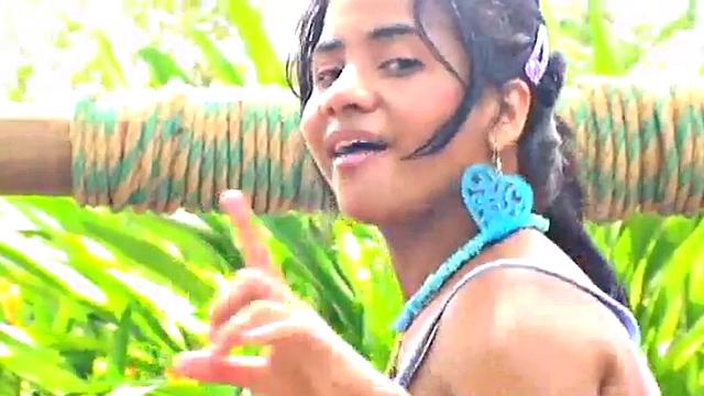 Tobie goes solo masturbating outdoors