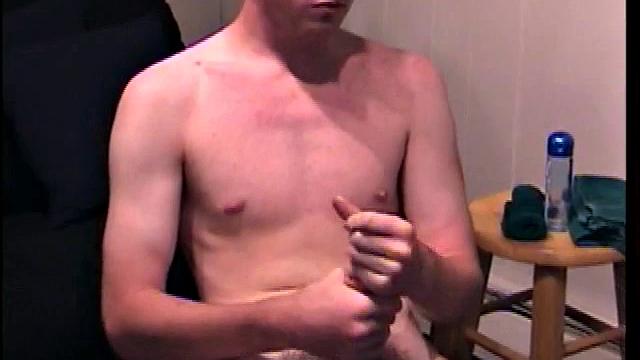 Hung Straight Ace Jacks Off