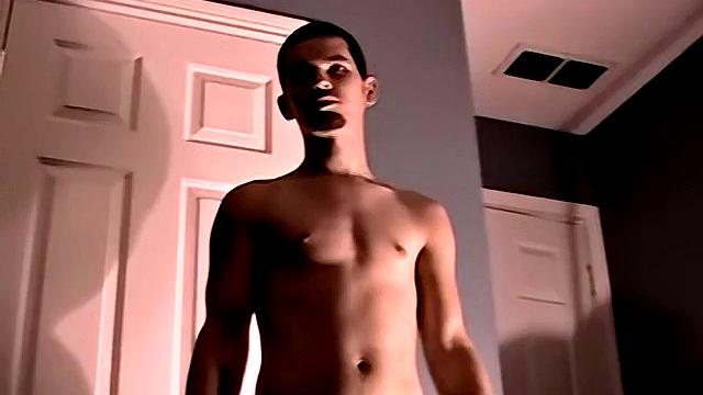 Uncut Brian Blasts His Big Dick - Brian