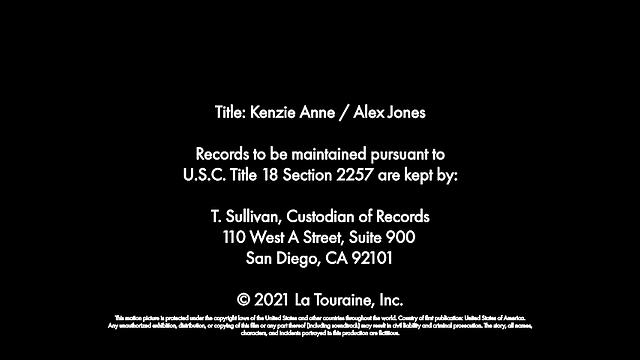 Blond pornstar Kenzie Anne shows up to her fans hotel room for a night of riding his huge cock