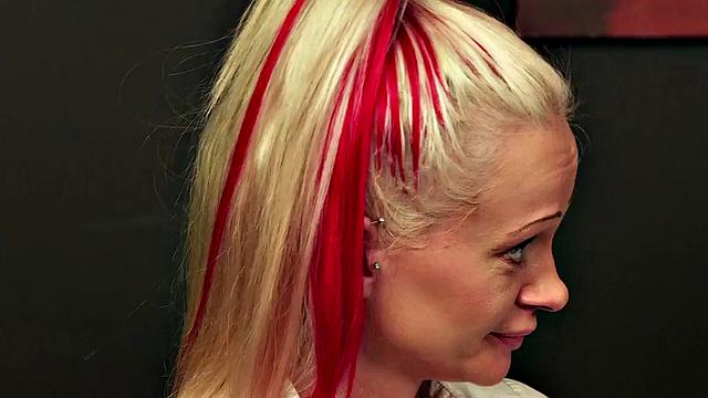 BJ CFNM ladies suck and wank lucky cock in femdom group