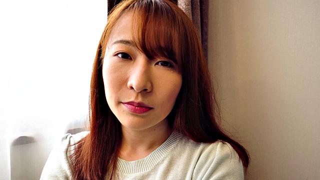 Naughty Chikako Sakurai is delicious in her lingerie