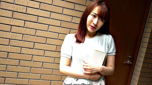 Naughty Chikako Sakurai is delicious in her lingerie