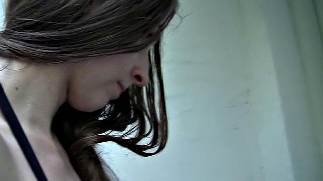 Slamming my girl hard in her tiny snatch