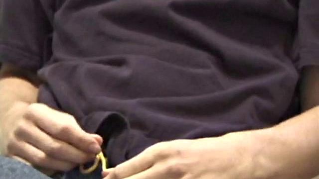 Dan Doe and Jayden have a little bet. Dan claims he can stand on the bathroom counter and shoot his load over onto the shower doors, 5 feet away. $10 is on the table and then $20. Jayden sits on the toilet and plays with himself.