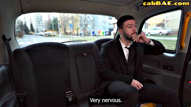 Bigtitted sexy babe sidefucked in car